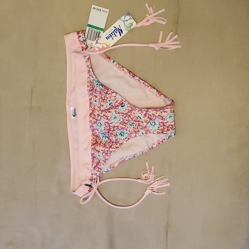 Malibu Dream Girl Bikini Swim Bottom Sz L